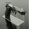 Manufacturer Custom made acrylic gun pistol display case for Military collection