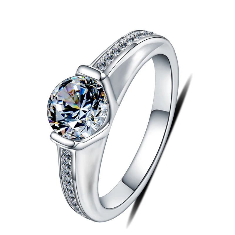 high quality polishing 0.5 carat diamond 925 sterling silver ring,cubic zirconia wedding ring jewellery display, Custom colors accepted
high quality polishing 0.5 carat diamond 925 sterling silver ring,cubic zirconia wedding ring jewellery display, Custom colors accepted
