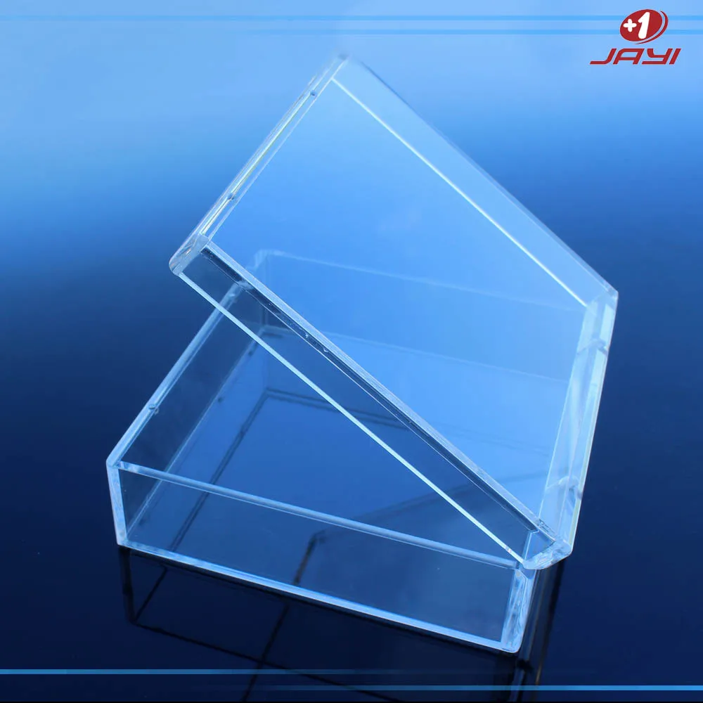 Nach Maß Kleine Pmma Lucite Plexiglas Transparent Acryl Box Mit Deckel