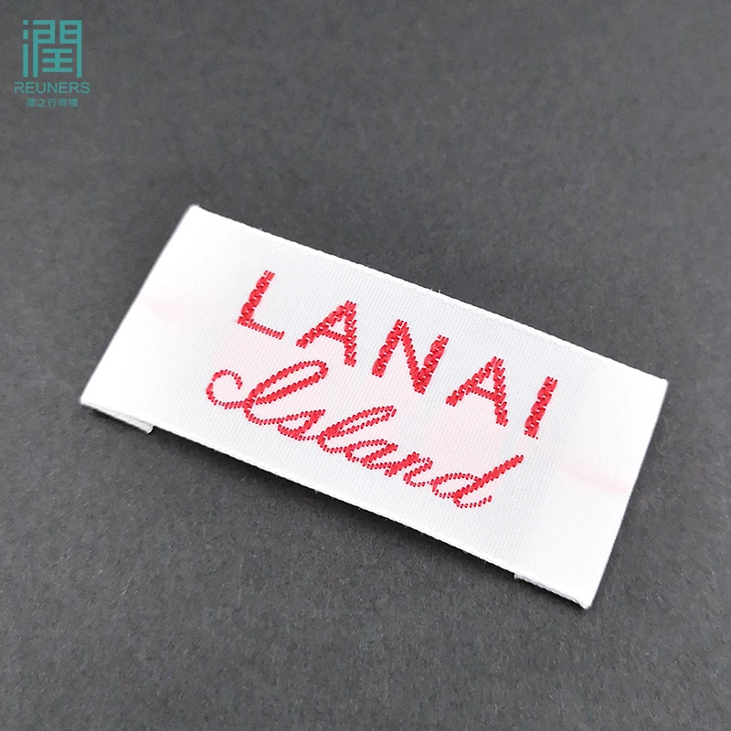 Factory OEM High Quality Garment Clothing Damask Woven Label By Weaving Machine, Customized colors
Factory OEM High Quality Garment Clothing Damask Woven Label By Weaving Machine, Customized colors