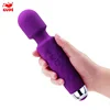 Cordless Rechargeable 20 Vibrations Handheld Body Neck Back Massager for Both Women and Men, Amazon Hot Selling Wand Vibrator