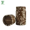 High Quality Rigid Cylinder Black Tea Packaging Cardboard Tube Tea Gift Boxes