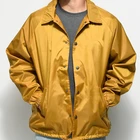 Lightweight Construction Raglan Sleeves Wholesale Blank Nylon Coaches Jacket