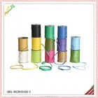 gift package paper raffia rope ribbon in egg and roll for holiday pack