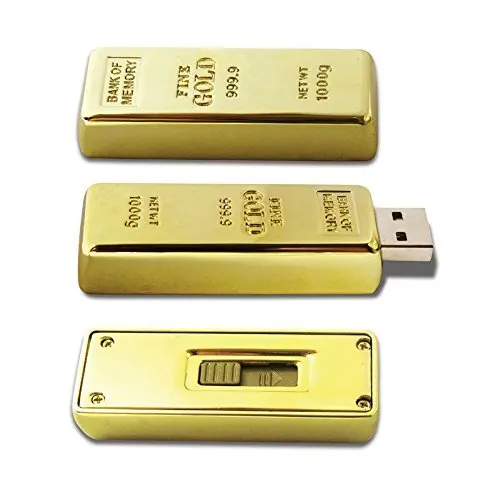 Bulk items Gold bar usb 2.0 usb flash drive 1gb 2gb 4gb 8gb 16gb 32gb 64gb 128gb