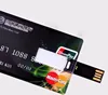 OEM Pendrive Blank VISA Credit Cards Custom Logo Flash Memory USB