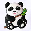 Wholesale Cheap Custom 3D Cartoon panda Animal Logo Soft PVC Rubber Fridge Magnets for Promotional Gifts