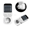 Single Phase Digital Kitchen Timer Plug ABS Material Programmable Countdown Timer Socket with LCD Display
