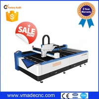 fiber laser cutting machine metal for Stainless steel Aluminum / Copper / Iron / Steel
