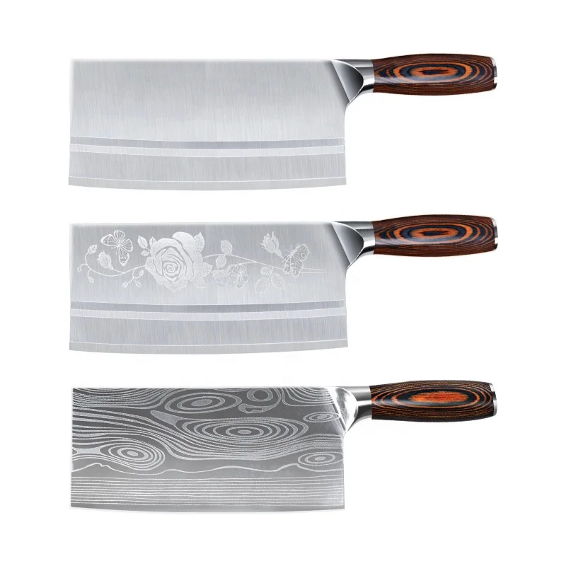 Cleaver Knife Chopper Butcher Knife Stainless Steel for Home Kitchen and Restaurant, Customized
Cleaver Knife Chopper Butcher Knife Stainless Steel for Home Kitchen and Restaurant, Customized