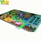Professional Soft Playground Indoor Commercial Kids With Trampoline Equipment
