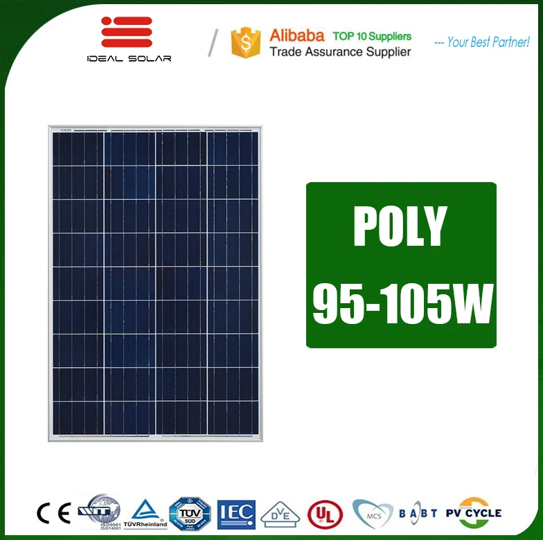 100w 120w 130w 140w 150w 100 120 150 watt 12v 18v 36 cells mono poly solar panel pv module price
