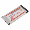 2 Port 34mm ExpressCard SuperSpeed USB 3.0 converter Card Adapter