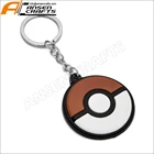 2018 custom new design metal pokemon medal keychain