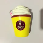 ice cream stress release slow rising squishy toy key chain