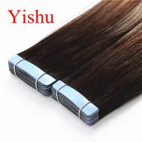 

Cheap Russian Invisible adhesive tape hair extension Double drawn Wholesale Blonde Human double side Remy tape in hair