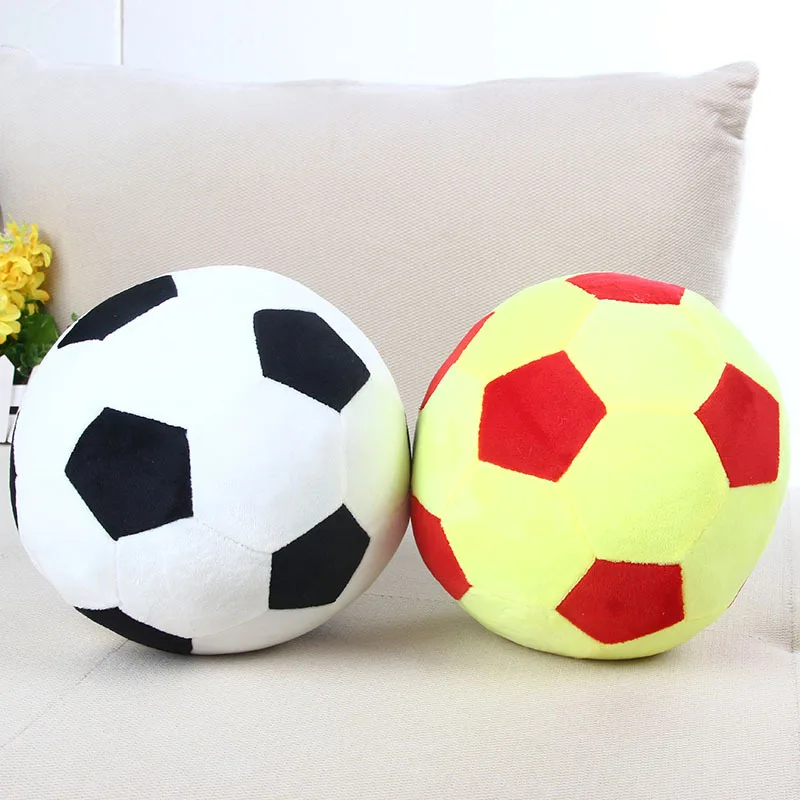 Ymqy Cartoon European Soccer Ball Cushion Decorative Car Pillows
