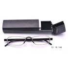 wholesale design optics folding reading glasses with light mini fashion glasses folding reading glasses with case