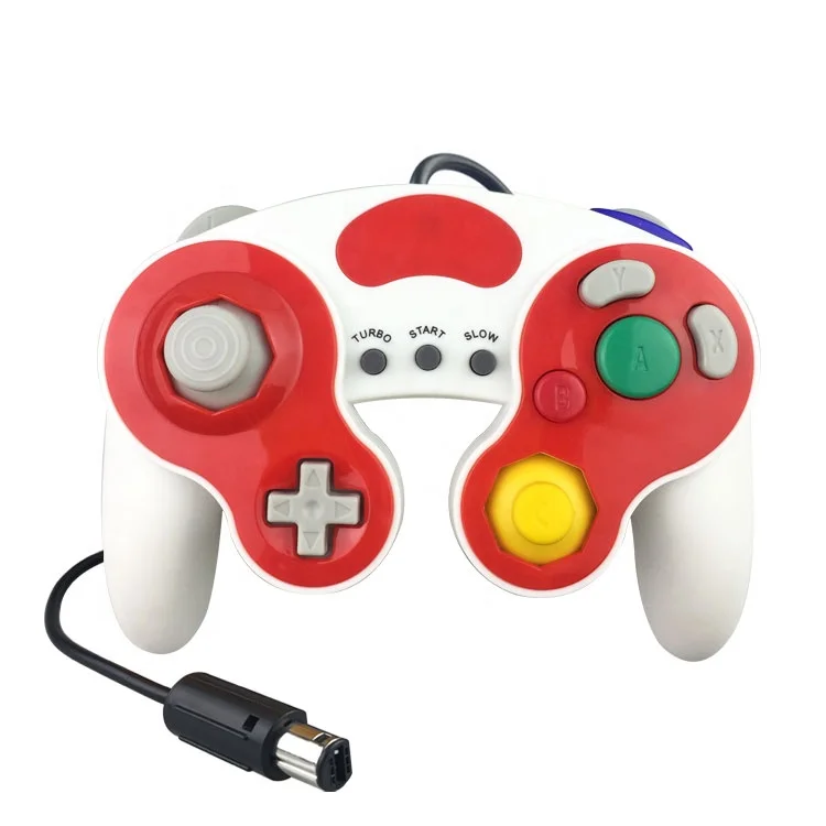 Wired Game controller for Nintendo Gamecube with three buttons, Custom (please tell us the pantone code)
Wired Game controller for Nintendo Gamecube with three buttons, Custom (please tell us the pantone code)