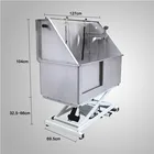 Electric Dog Grooming Wash Tubs Pet Stainless Grooming Electric Bath Tub Dog Grooming Bathtub