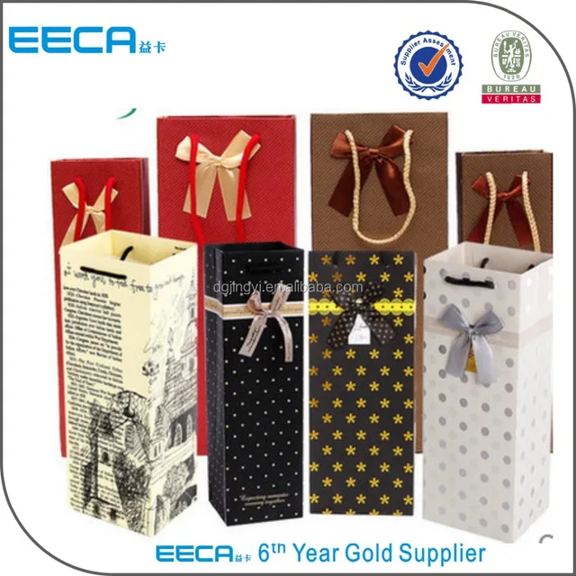 custom printed luxury promotional personalized wine gift paper
