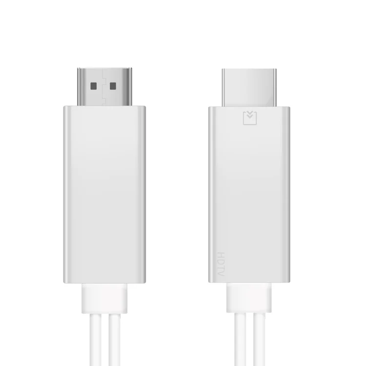 2019Laimoda Wholesale Oem woven Usb 2A Male Female Hdtv Adapter 2M Video av cable For hdmi to usb - ANKUX.COM