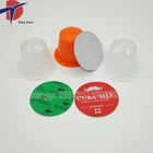 Empty Nespresso Coffee Capsules And Lids