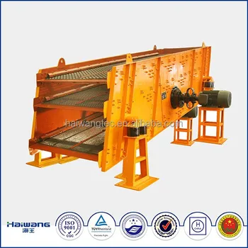 High Capacity YK Series Circular Vibrating Screen For Rock Ore Screening