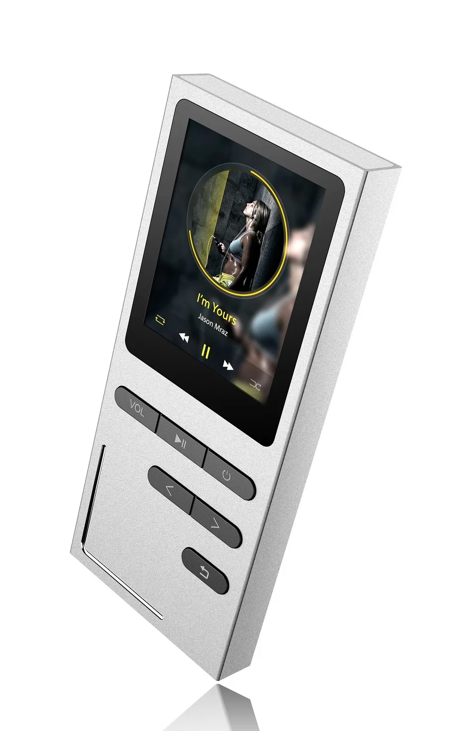GERUIDA NEW MP4 Music Player, Full Metal MP4 Player With Voice Recorder Loudspeaker Support TF Video FM Watch E-Book Pictures (8)
