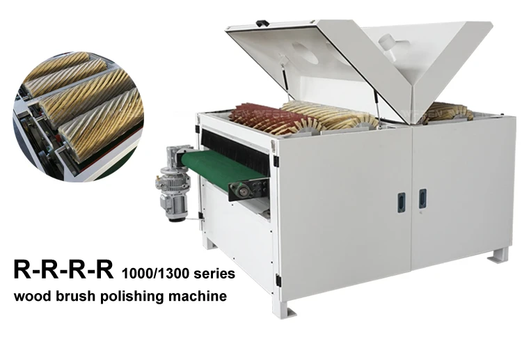 R-R-R-R1000 sisal polishing roller solid wood brush sanding machine for cabinet board