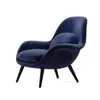 Modern Classic Designer fiberglass stylish modern design swoon lounge chair for living room