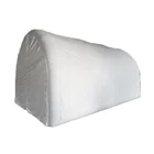 Inflatable Sport football Tunnel Giant white Inflatable Arch tent car shelter