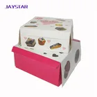Fashion Design Cheap Cost Foldable Small Paper Gift Box For Cake Packaging