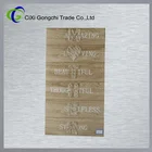 High Standard MDF Wood Wall Plaque Door Welcome Word Sign Custom Shape Printed Craft