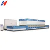 Flat and bent glass tempering furnace/tempered glass making machine for toughened glass