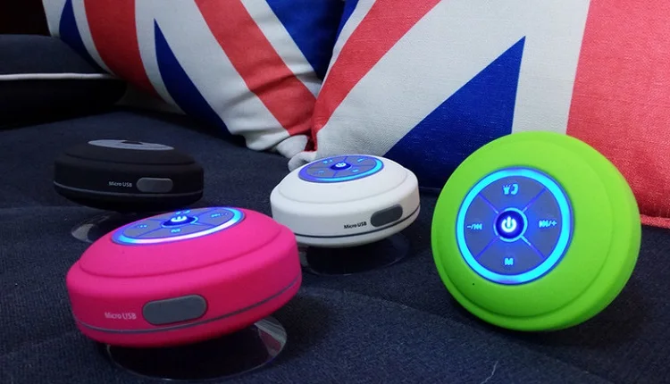 Q9 Waterproof Card Function Bathroom Wireless Led Light Speakers - ANKUX.COM