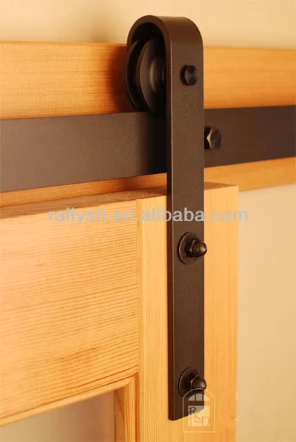 wooden sliding barn doors top hanging hardware system for home deco