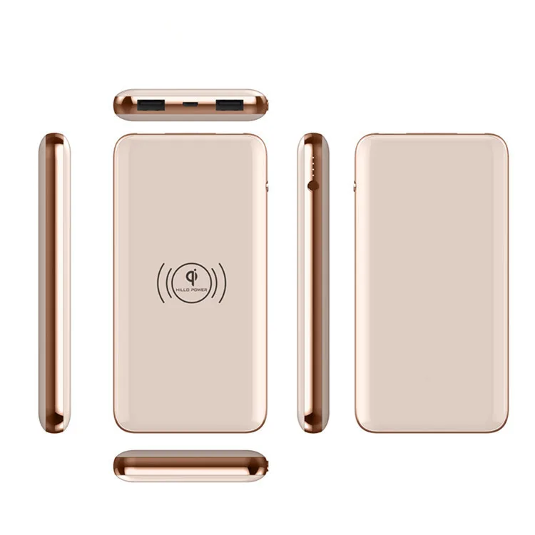 Power banks 8000 mAh Wireless Charging USB Charger Power Bank for Cell Phone - ANKUX.COM