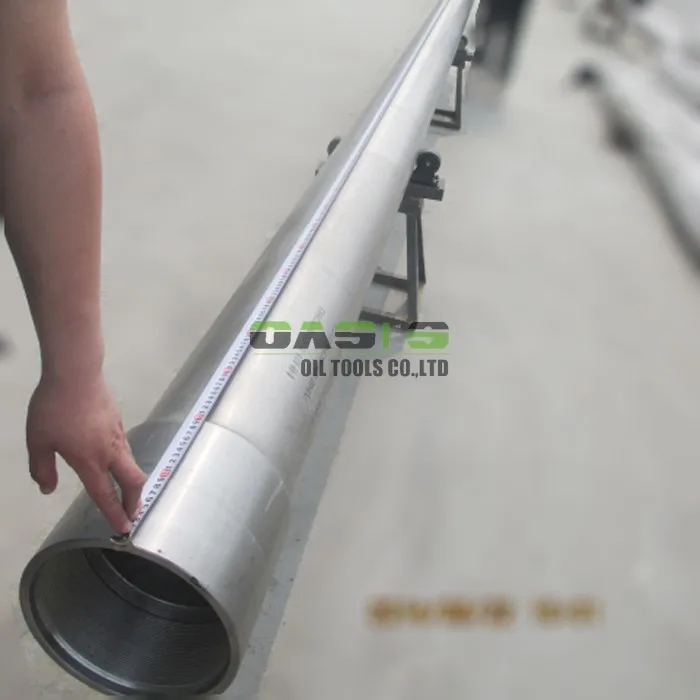 TP304 API seamless steel stainless well casing with thread connection