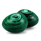 Gifts Hot Wholesale Carved Gemstone Malachite Egg Christmas/Business Gifts