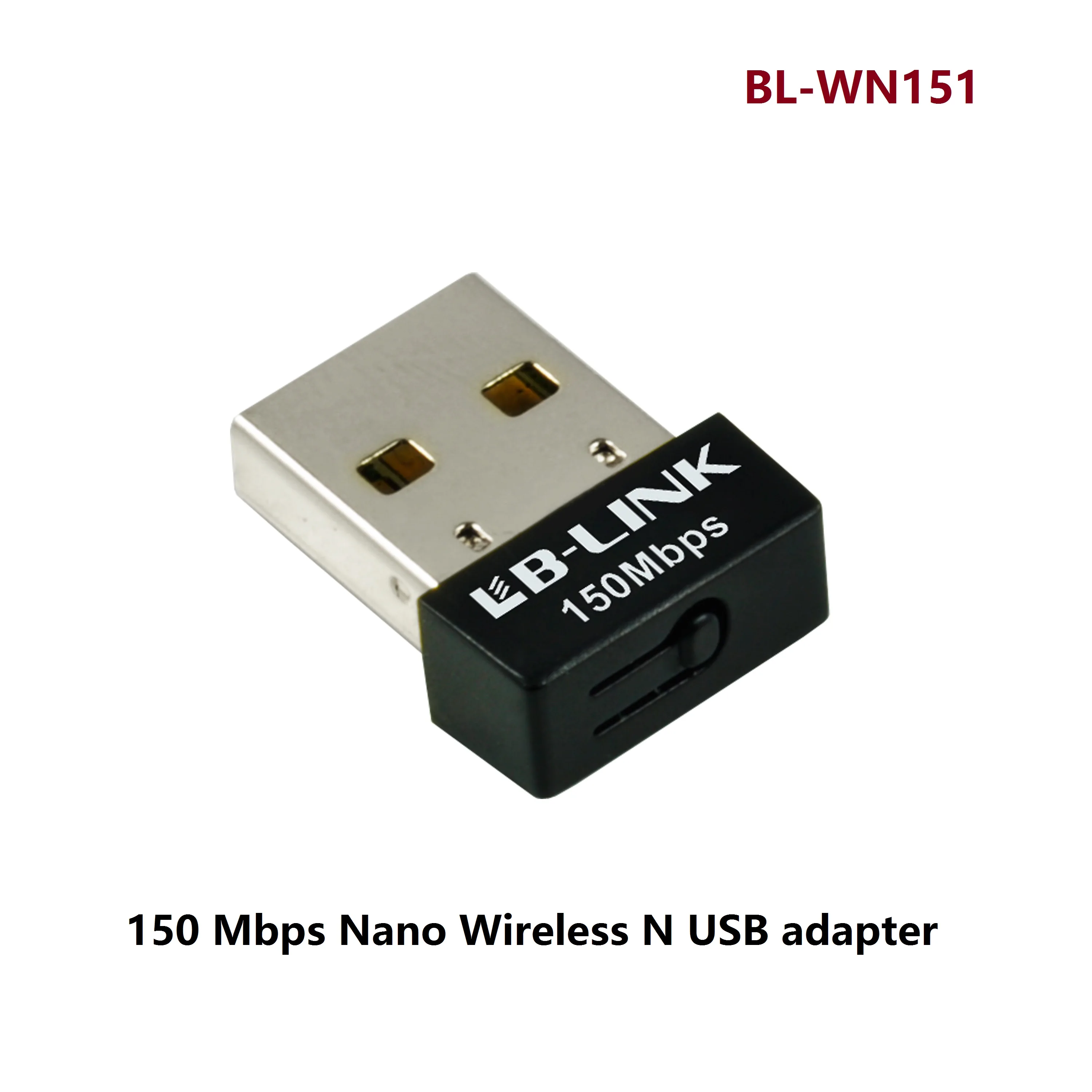 150M mini usb wifi adapter with MT 7601 Chipset 150 Mbps Nano wireless USB adapter BL-WN151, Black
150M mini usb wifi adapter with MT 7601 Chipset 150 Mbps Nano wireless USB adapter BL-WN151, Black