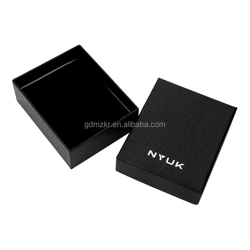 Custom Printed Logo Box Black Gift