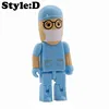 New Year Gift Funny Folding Doctor USB 2.0 Memory Stick Flash pen Drive