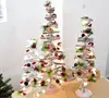 Home Christmas Decorations Mini Artificial Wooden Christmas Trees