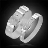 fashion wholesale stainless steel belt bracelet mesh unisex bracelet