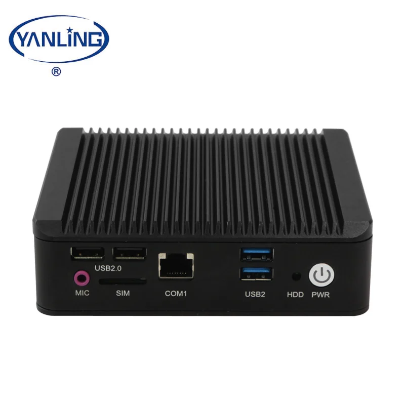Portable small box Intel J1900 fanless Mini PC Dual Lan Computer with SIM Slot, Black
Portable small box Intel J1900 fanless Mini PC Dual Lan Computer with SIM Slot, Black