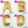Luckyballoons 16'' custom foil alphabet letter shape balloons