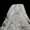 wholesale Custom 2019 New style lace organza embroidery fabric