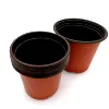 China professional manufacture outdoor Good quality sell well silicone new type huge plant pots green plastic flowerpots