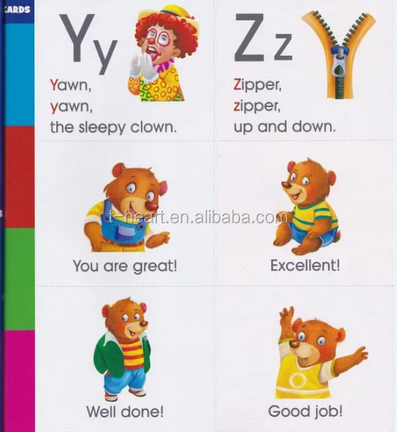Colorful English audio ABC books with Talking pen for 2-6 years kids